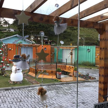 Villa Dos Ventos Hospedagem Container Bom Jardim da Serra Dış mekan fotoğraf