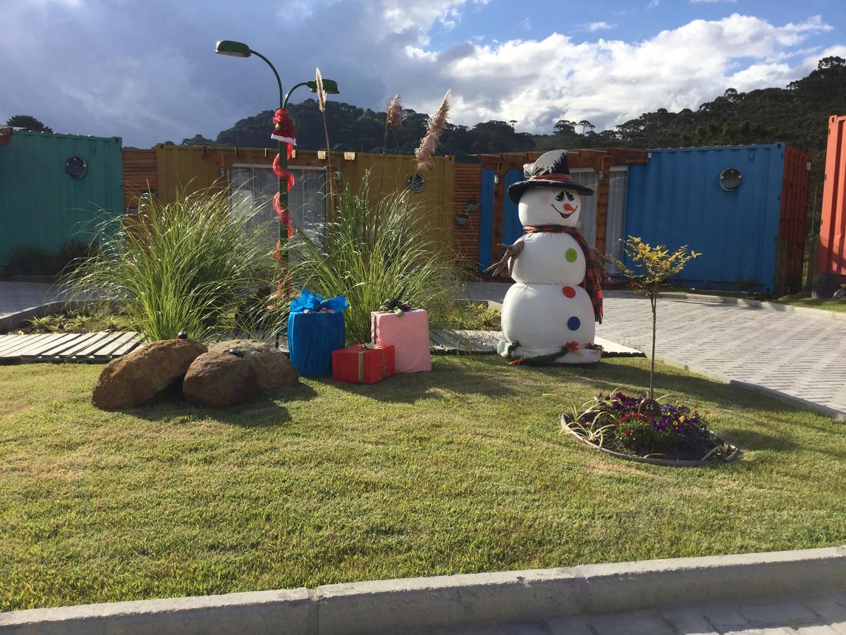 Villa Dos Ventos Hospedagem Container Bom Jardim da Serra Dış mekan fotoğraf