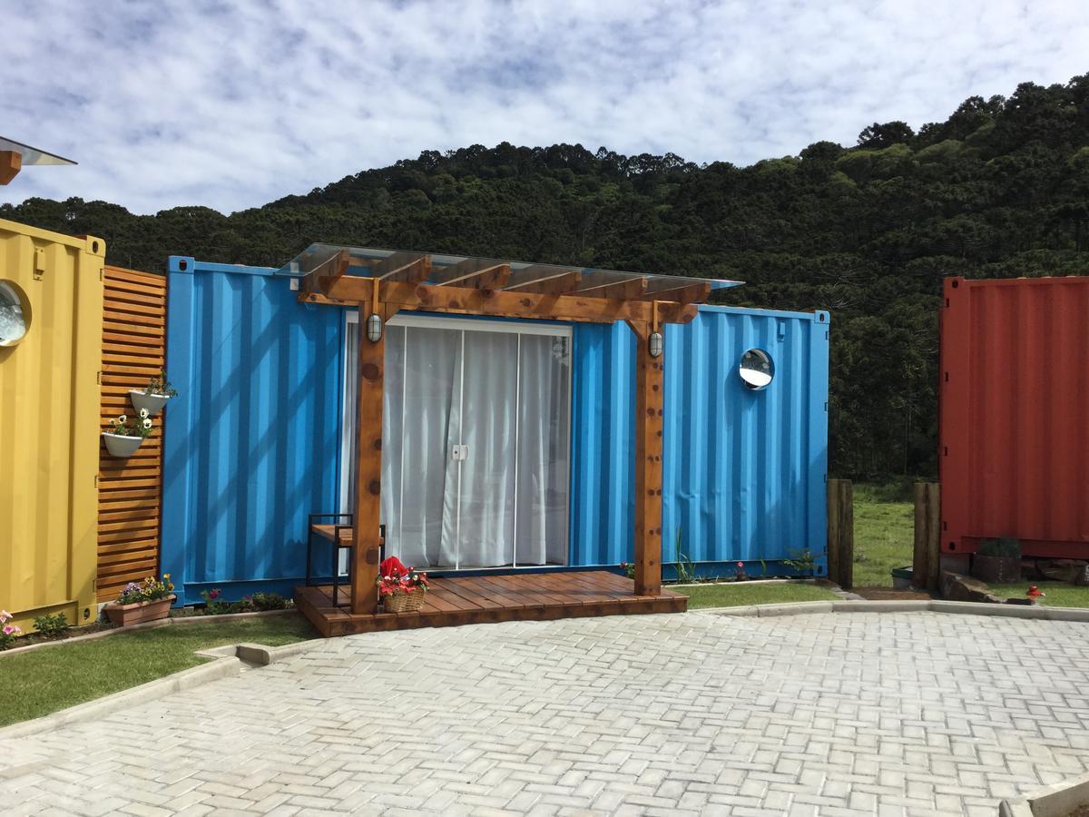 Villa Dos Ventos Hospedagem Container Bom Jardim da Serra Dış mekan fotoğraf