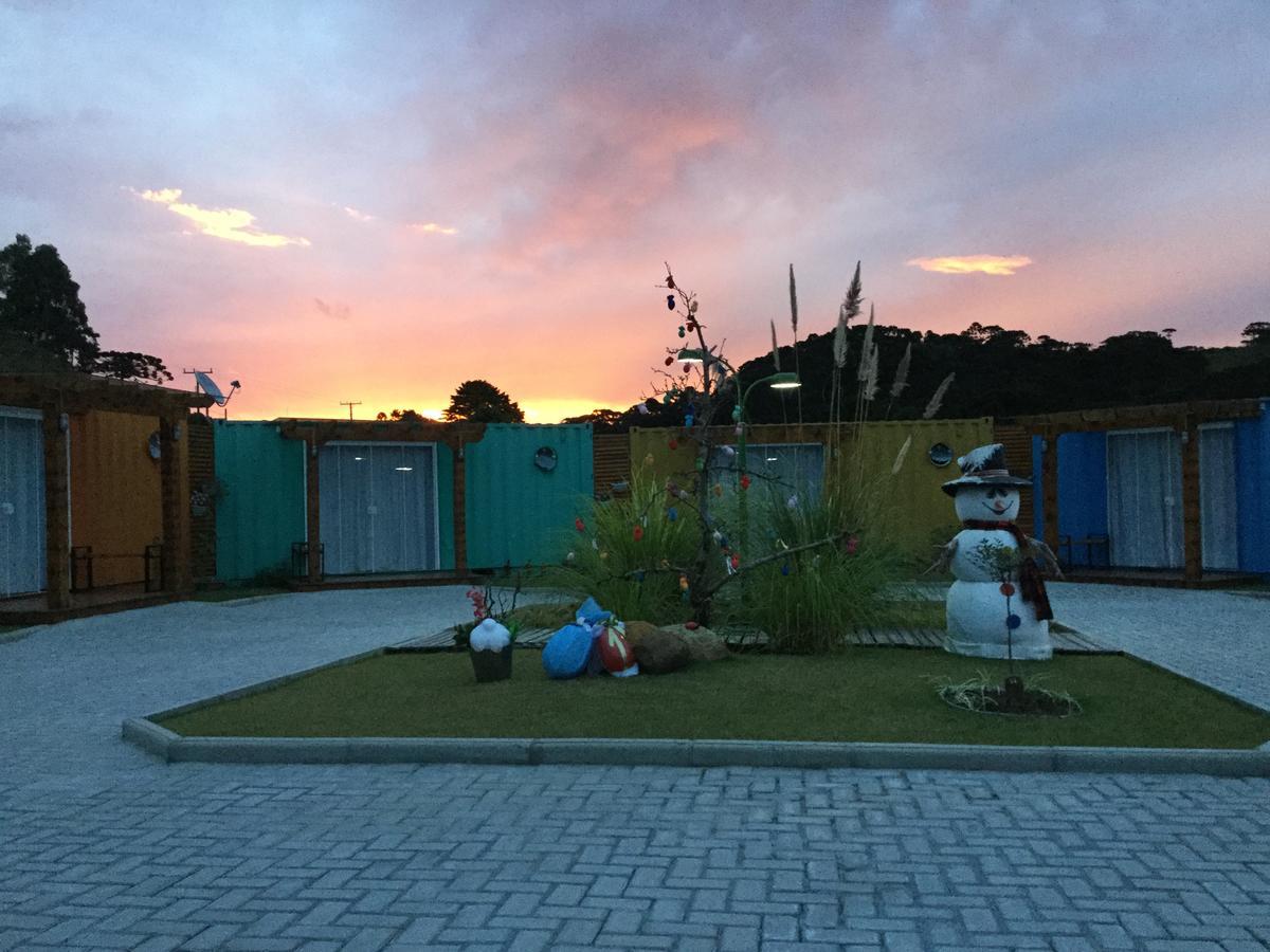 Villa Dos Ventos Hospedagem Container Bom Jardim da Serra Dış mekan fotoğraf