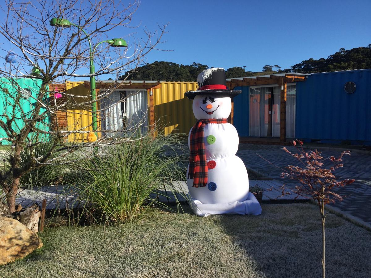 Villa Dos Ventos Hospedagem Container Bom Jardim da Serra Dış mekan fotoğraf