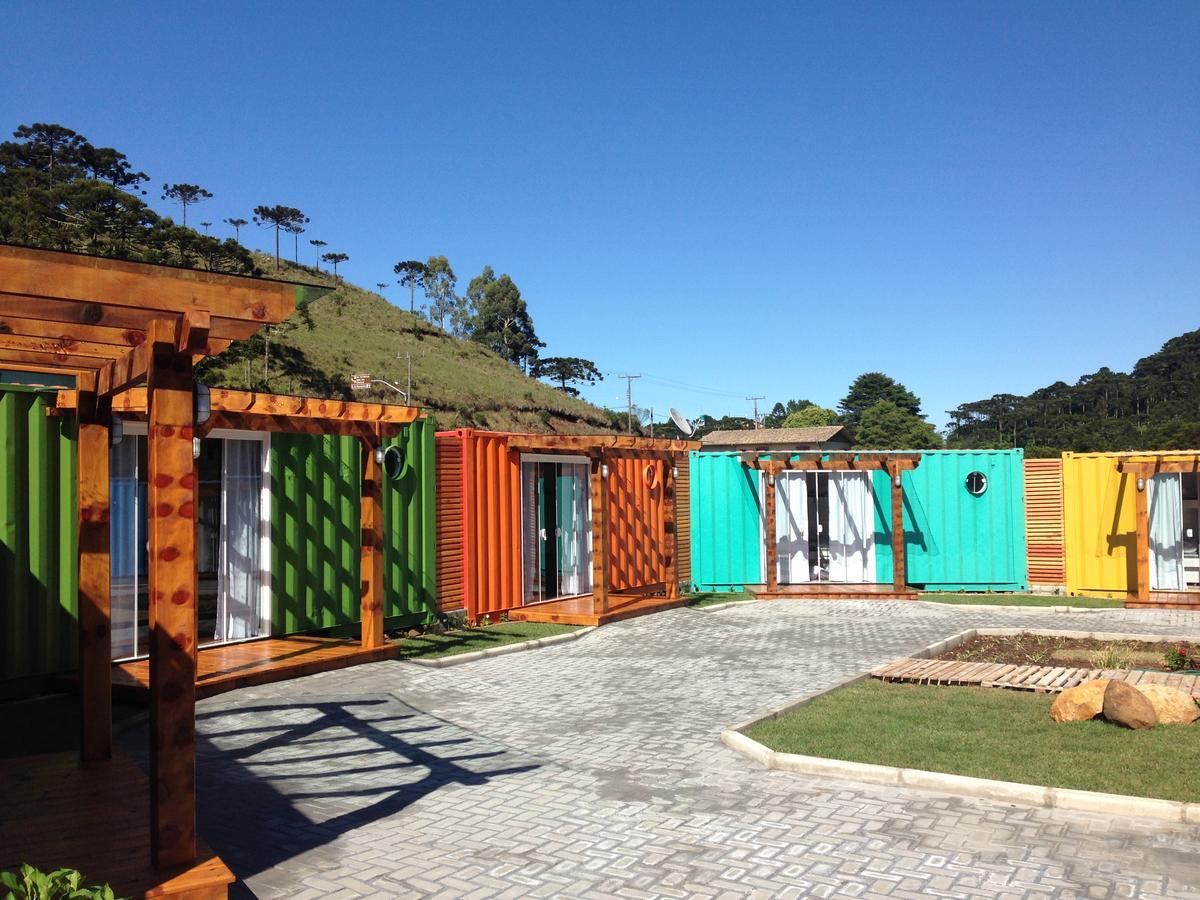 Villa Dos Ventos Hospedagem Container Bom Jardim da Serra Dış mekan fotoğraf