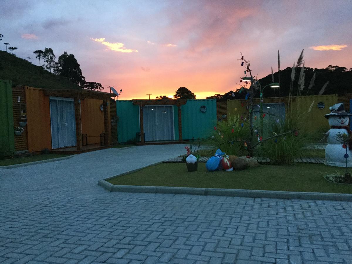 Villa Dos Ventos Hospedagem Container Bom Jardim da Serra Dış mekan fotoğraf