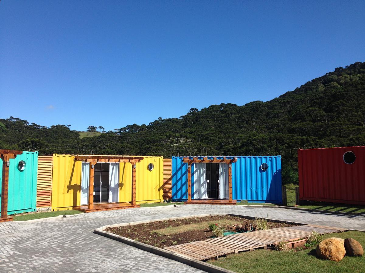 Villa Dos Ventos Hospedagem Container Bom Jardim da Serra Dış mekan fotoğraf