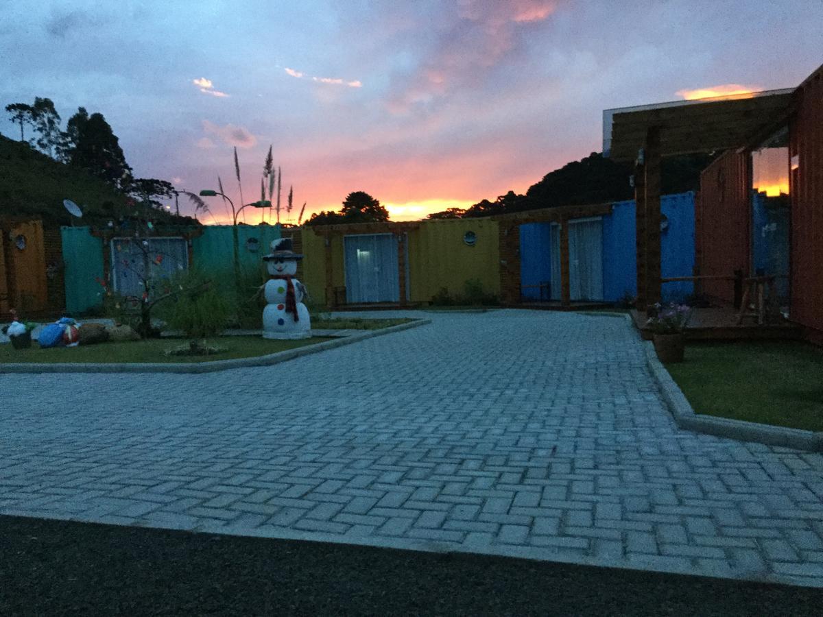 Villa Dos Ventos Hospedagem Container Bom Jardim da Serra Dış mekan fotoğraf