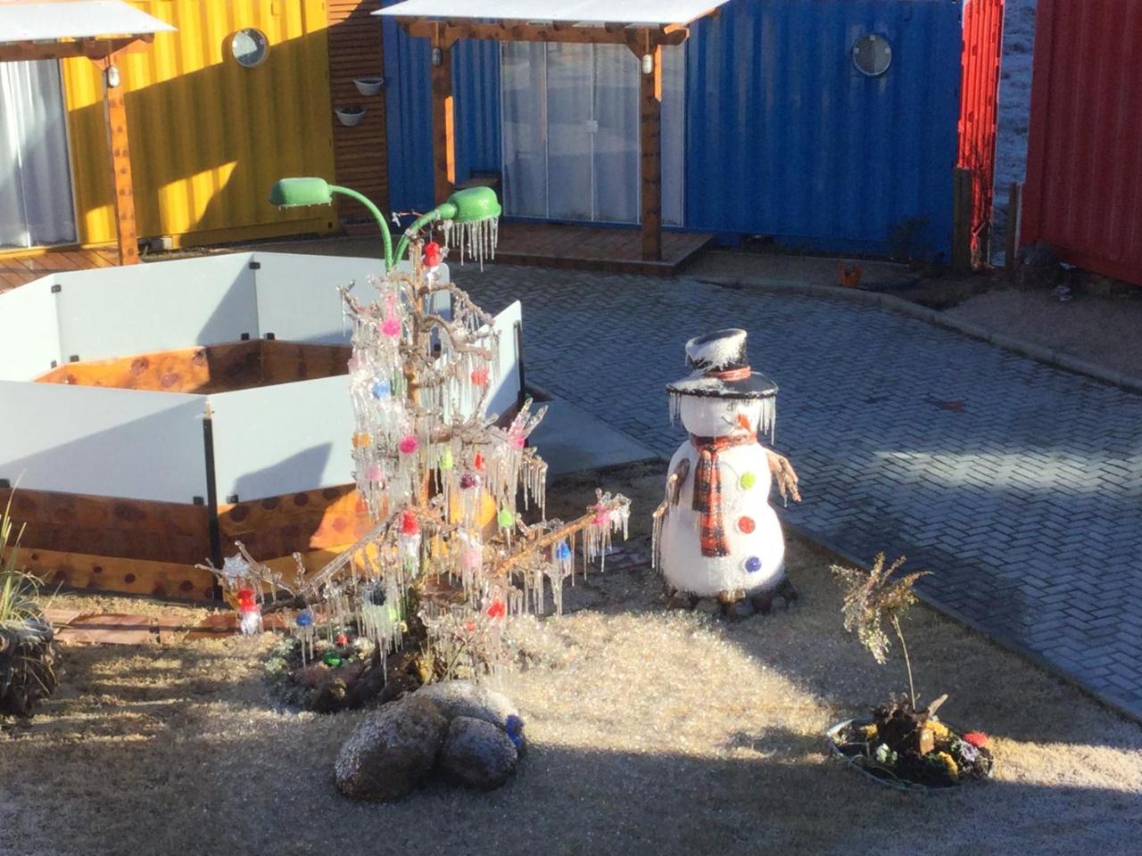 Villa Dos Ventos Hospedagem Container Bom Jardim da Serra Dış mekan fotoğraf