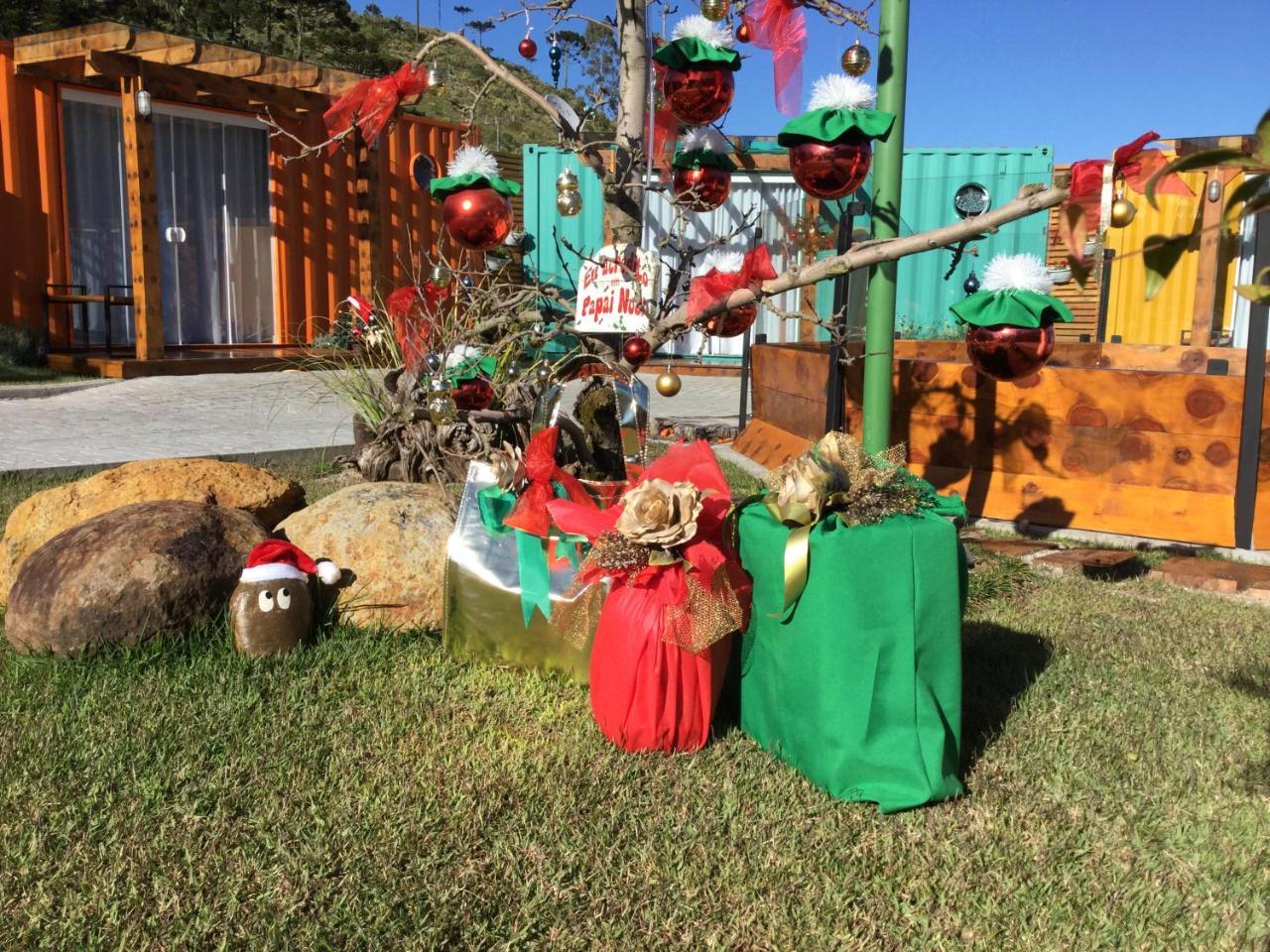 Villa Dos Ventos Hospedagem Container Bom Jardim da Serra Dış mekan fotoğraf